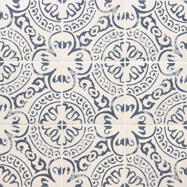 Msi Indigo 8 In. X 8 In. Glazed Porcelain Floor And Wall Tile, 12PK ZOR-PT-0315 - main